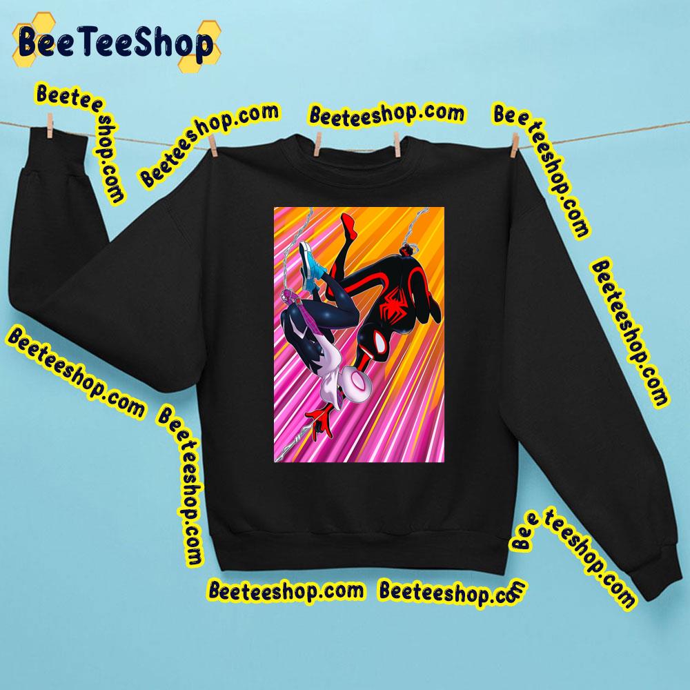Couple Gwen And Miles Spiderverse Movie Trending Unisex Sweatshirt Couple Gwen And Miles Spiderverse Movie Trending Unisex Sweatshirt