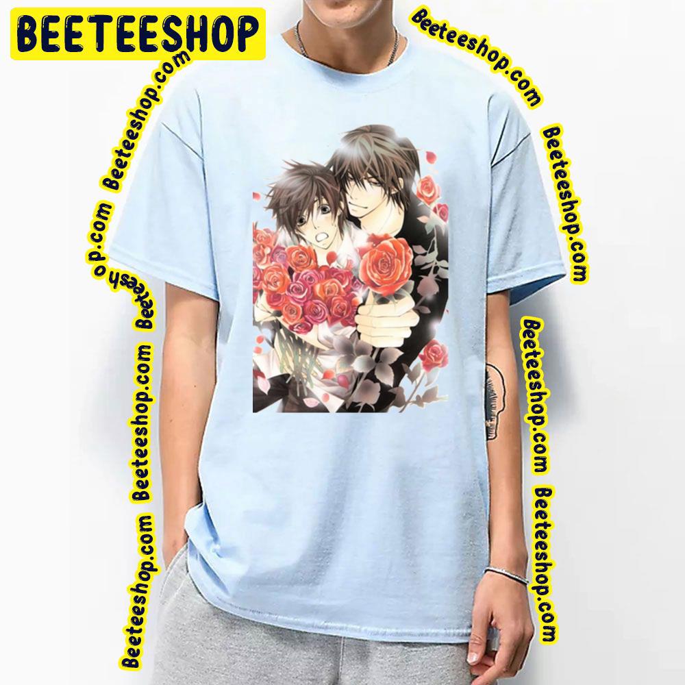 Couple Rose Sekaiichi Hatsukoi Trending Unisex T-Shirt Couple Rose Sekaiichi Hatsukoi Trending Unisex T-Shirt