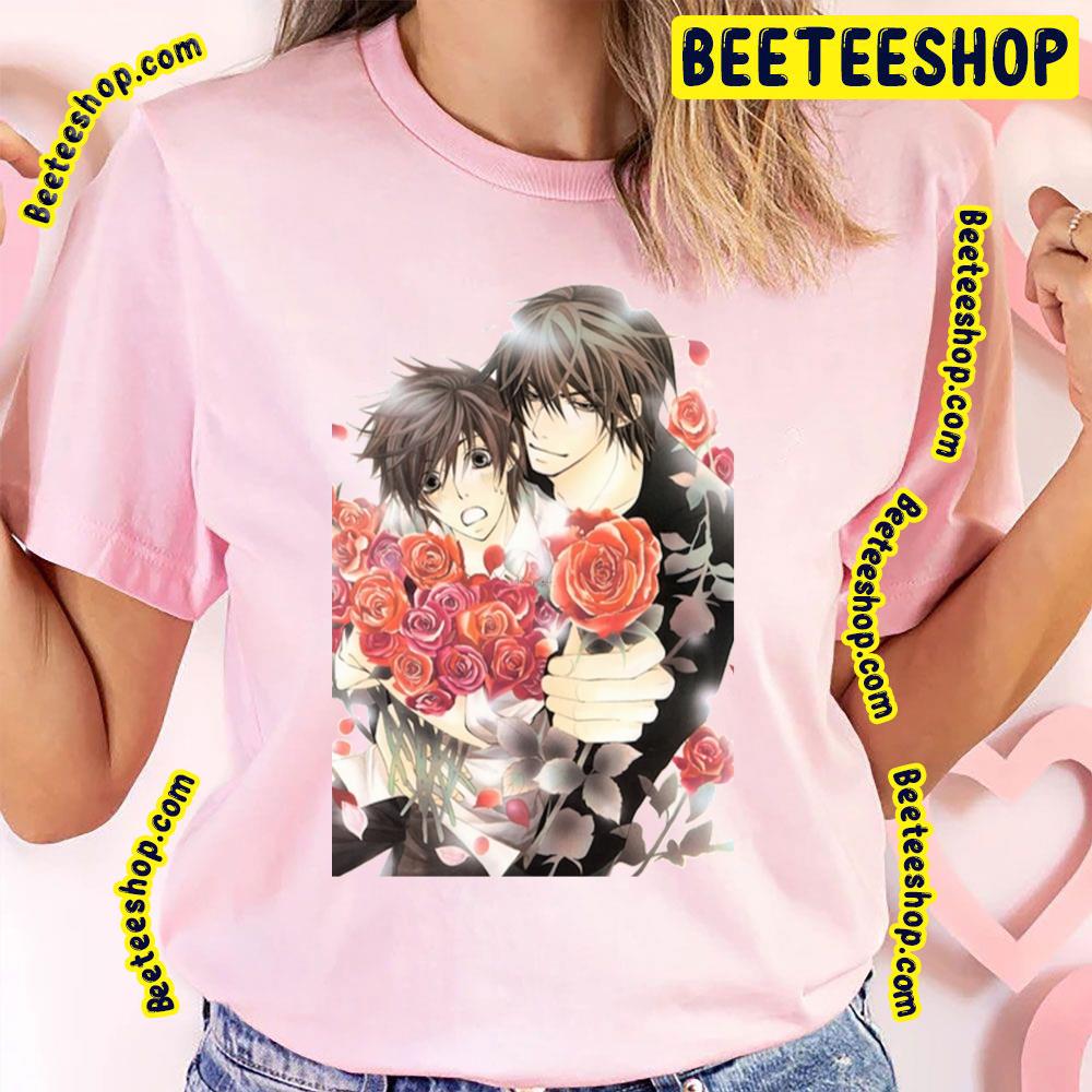 Couple Rose Sekaiichi Hatsukoi Trending Unisex T-Shirt Couple Rose Sekaiichi Hatsukoi Trending Unisex T-Shirt