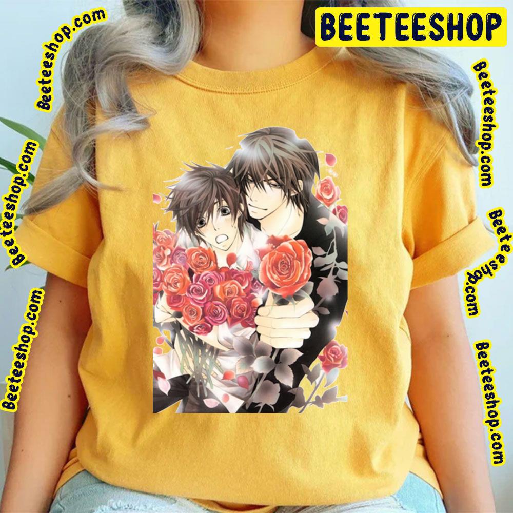 Couple Rose Sekaiichi Hatsukoi Trending Unisex T-Shirt Couple Rose Sekaiichi Hatsukoi Trending Unisex T-Shirt