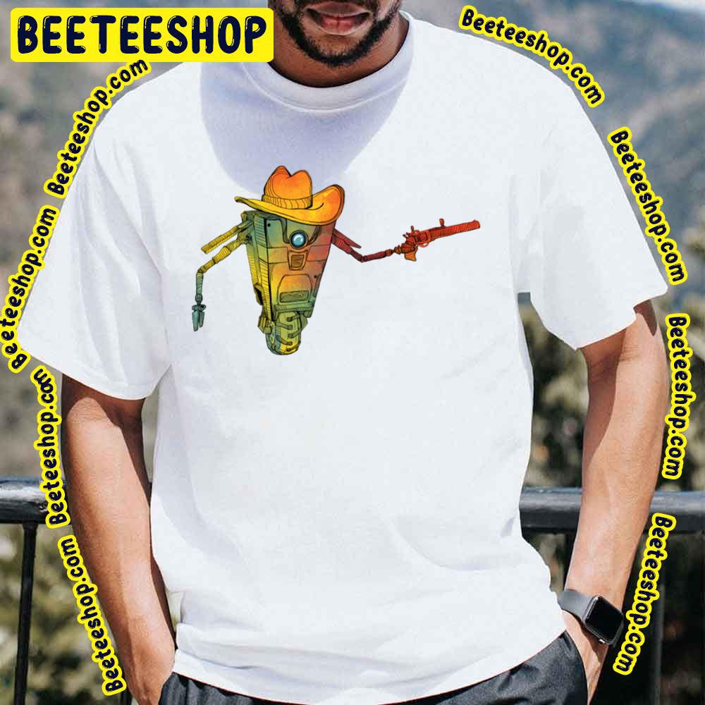 Cowboy Claptrap Borderlands Trending Unisex T-Shirt Cowboy Claptrap Borderlands Trending Unisex T-Shirt