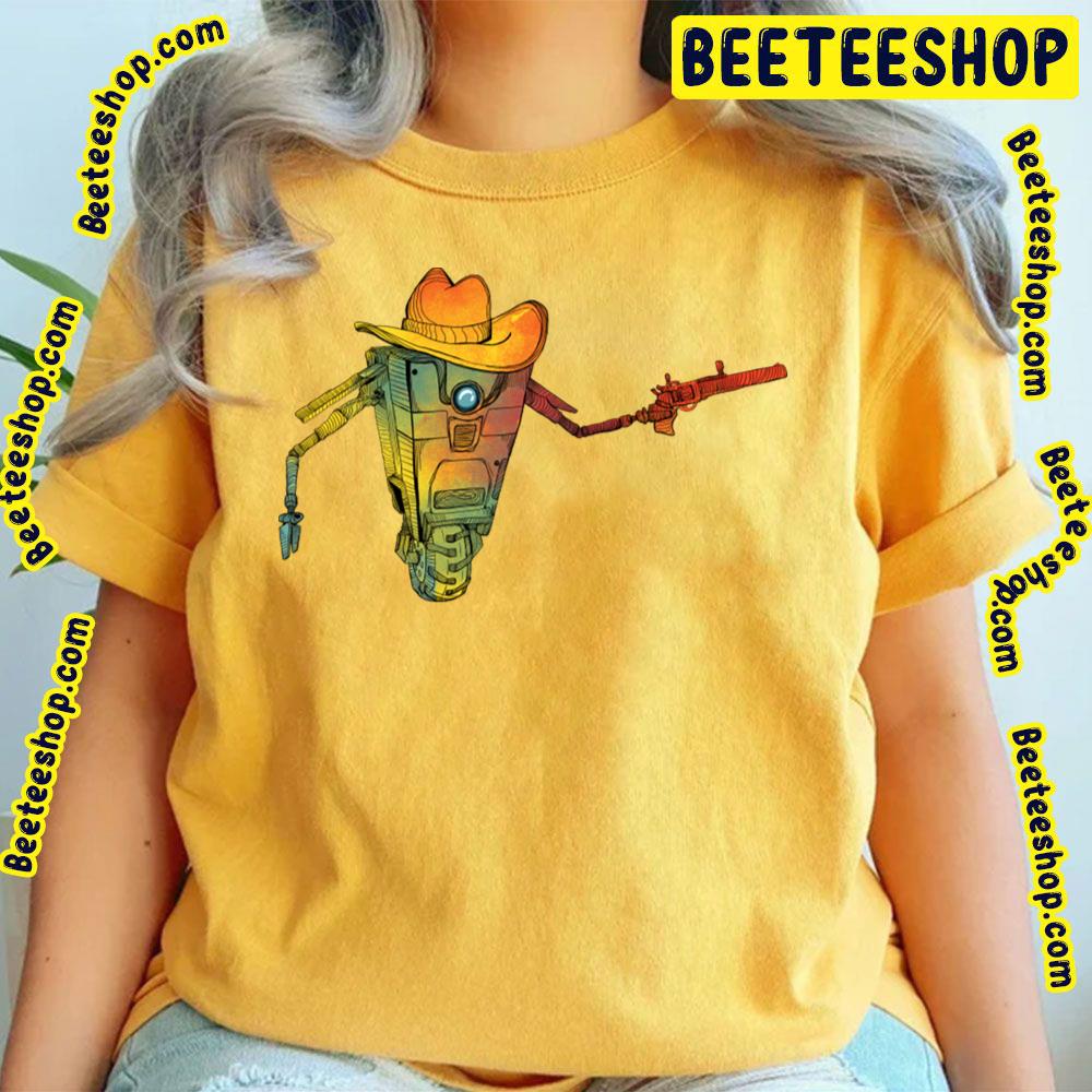 Cowboy Claptrap Borderlands Trending Unisex T-Shirt Cowboy Claptrap Borderlands Trending Unisex T-Shirt