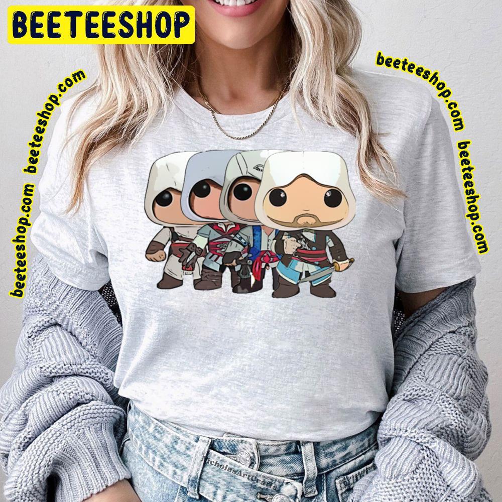 Creeds Pop Assassin's Creed Trending Unisex T-Shirt Creeds Pop Assassin's Creed Trending Unisex T-Shirt
