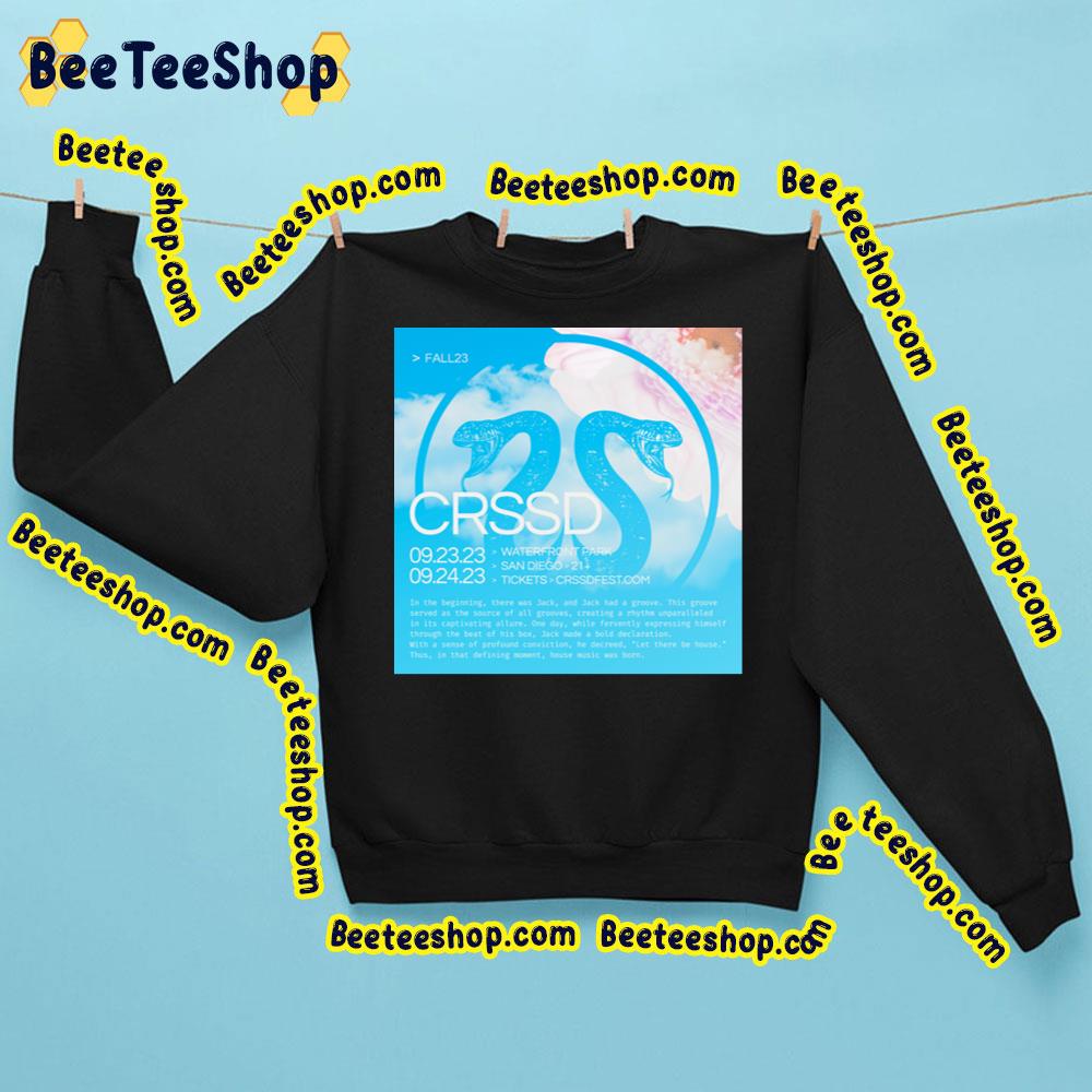 Crssd Festival 2023 Fall Trending Unisex Sweatshirt Crssd Festival 2023 Fall Trending Unisex Sweatshirt