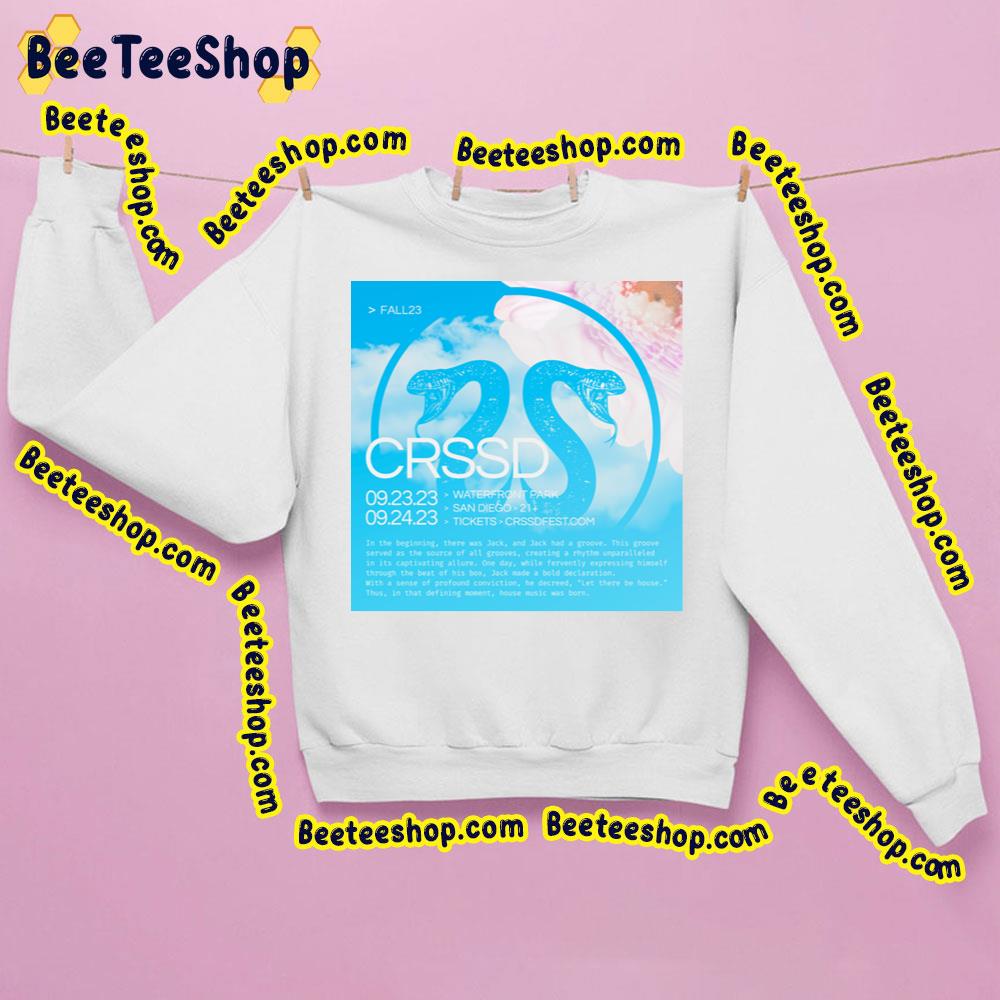 Crssd Festival 2023 Fall Trending Unisex Sweatshirt Crssd Festival 2023 Fall Trending Unisex Sweatshirt