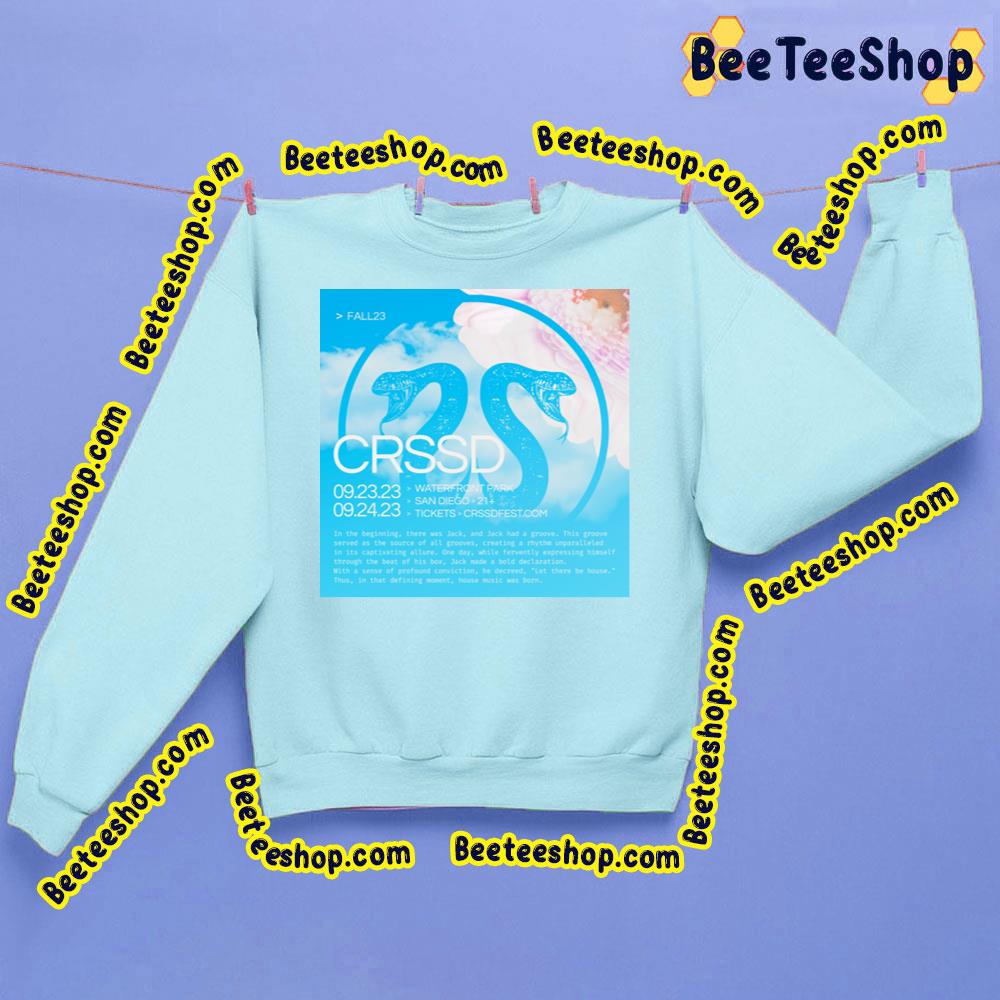 Crssd Festival 2023 Fall Trending Unisex Sweatshirt Crssd Festival 2023 Fall Trending Unisex Sweatshirt