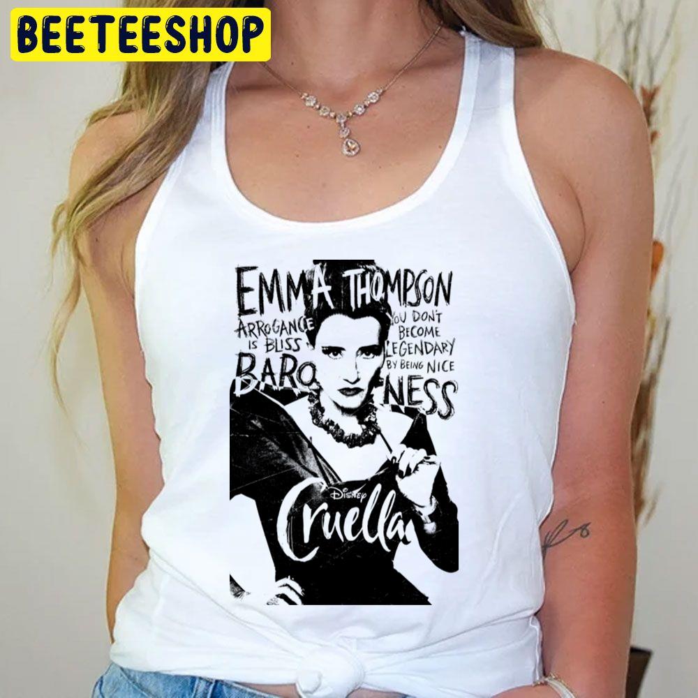 Cruella Emma Thompsons Baroness 101 Dalmatian Trending Unisex T-Shirt Cruella Emma Thompsons Baroness 101 Dalmatian Trending Unisex T-Shirt