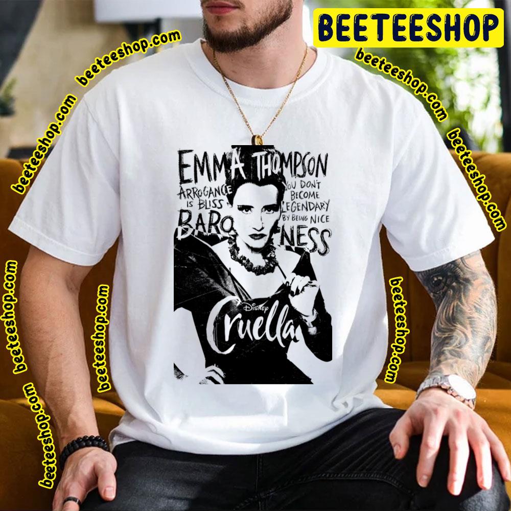 Cruella Emma Thompsons Baroness 101 Dalmatian Trending Unisex T-Shirt Cruella Emma Thompsons Baroness 101 Dalmatian Trending Unisex T-Shirt