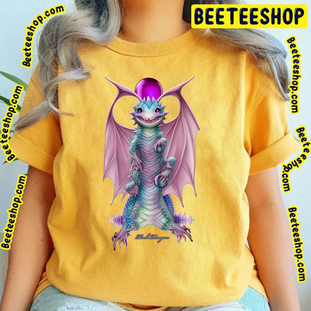 Crystal Dragon Pink Trending Unisex T-Shirt Crystal Dragon Pink Trending Unisex T-Shirt