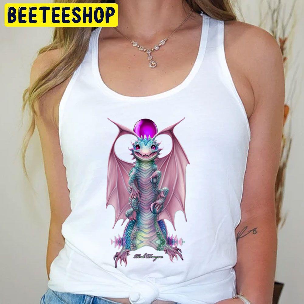 Crystal Dragon Pink Trending Unisex T-Shirt Crystal Dragon Pink Trending Unisex T-Shirt