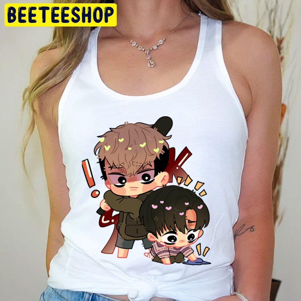 Cute Chibi Killing Stalking Trending Unisex T-Shirt Cute Chibi Killing Stalking Trending Unisex T-Shirt
