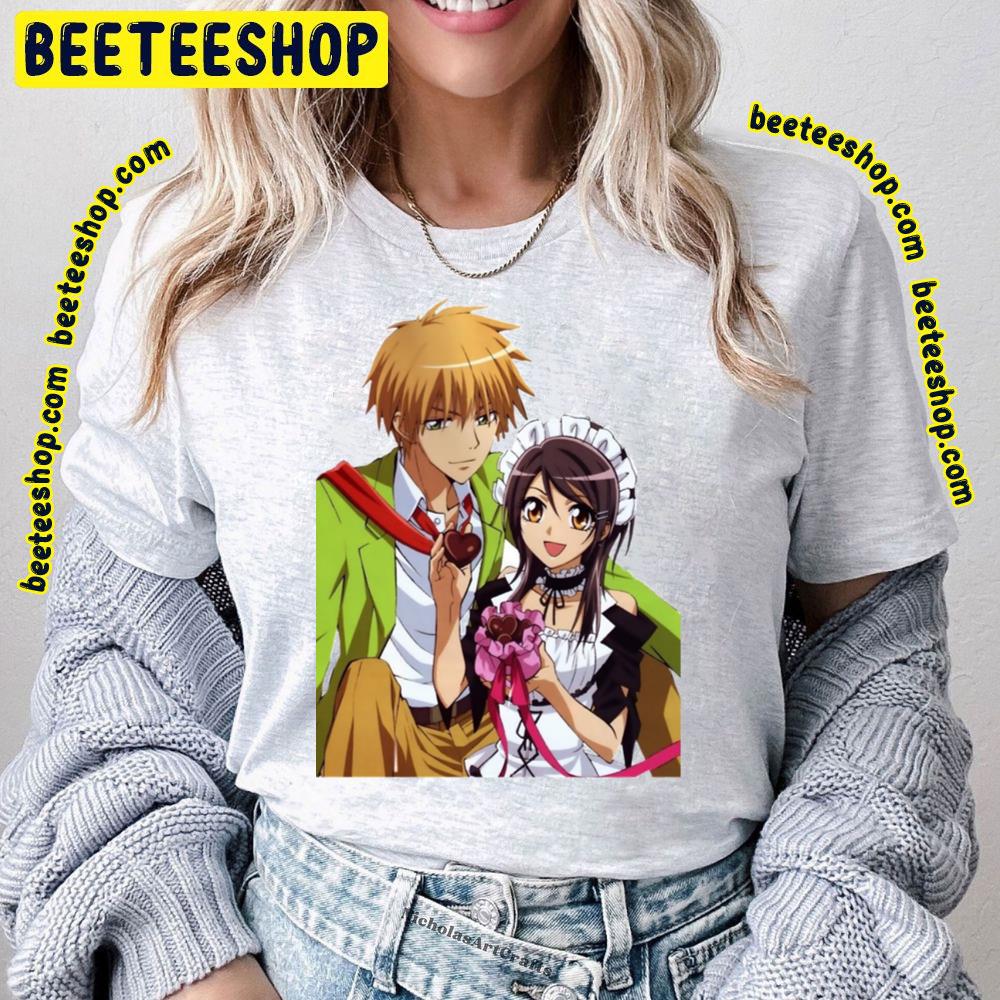 Cute Couple Kaichou Wa Maid Sama Trending Unisex T-Shirt Cute Couple Kaichou Wa Maid Sama Trending Unisex T-Shirt