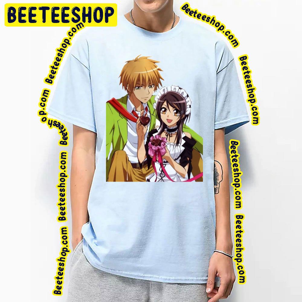 Cute Couple Kaichou Wa Maid Sama Trending Unisex T-Shirt Cute Couple Kaichou Wa Maid Sama Trending Unisex T-Shirt