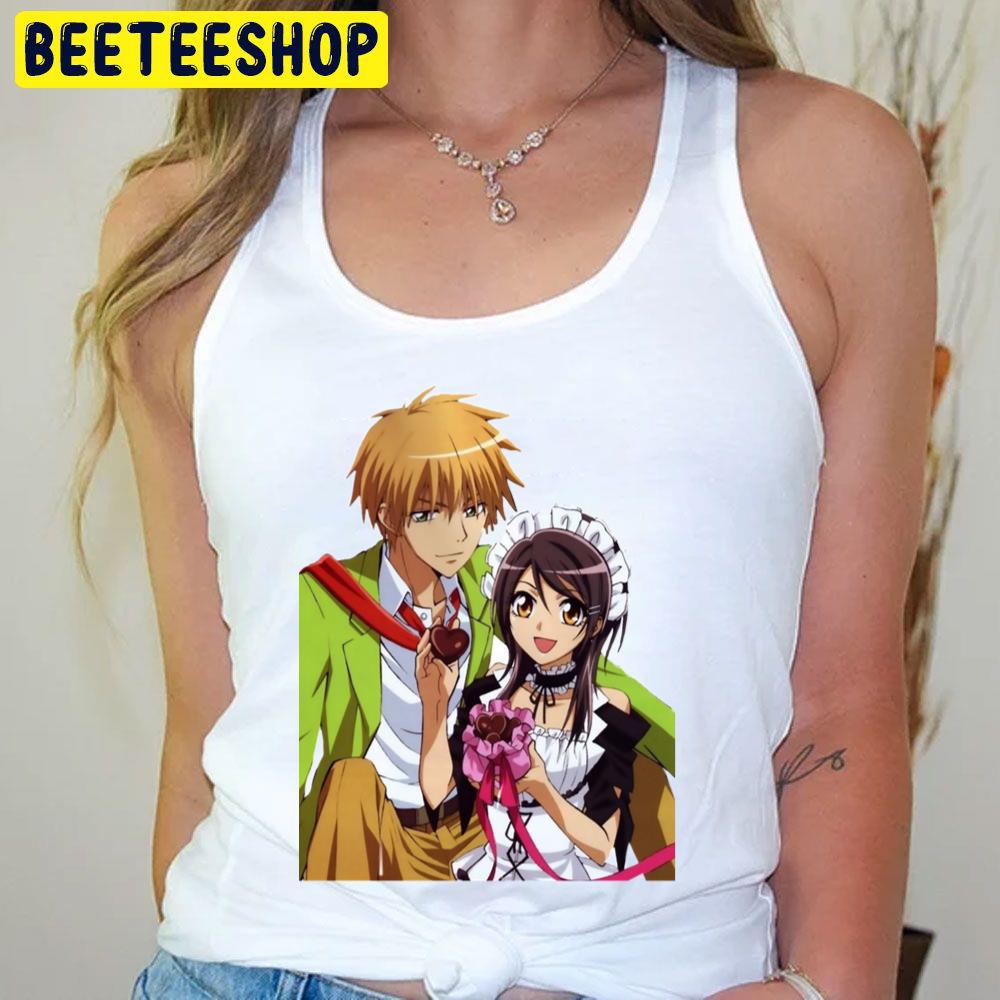 Cute Couple Kaichou Wa Maid Sama Trending Unisex T-Shirt Cute Couple Kaichou Wa Maid Sama Trending Unisex T-Shirt