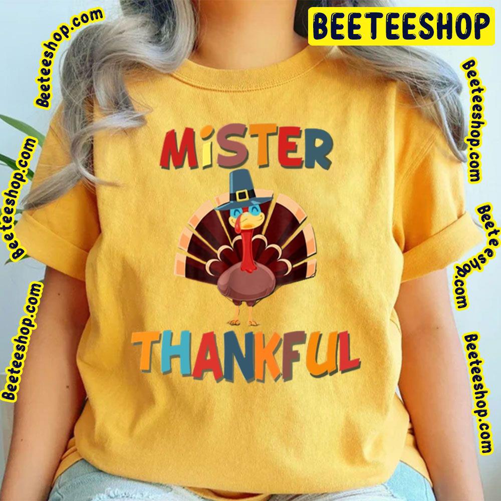 Cute Mister Thankful Turkey Trending Unisex T-Shirt Cute Mister Thankful Turkey Trending Unisex T-Shirt