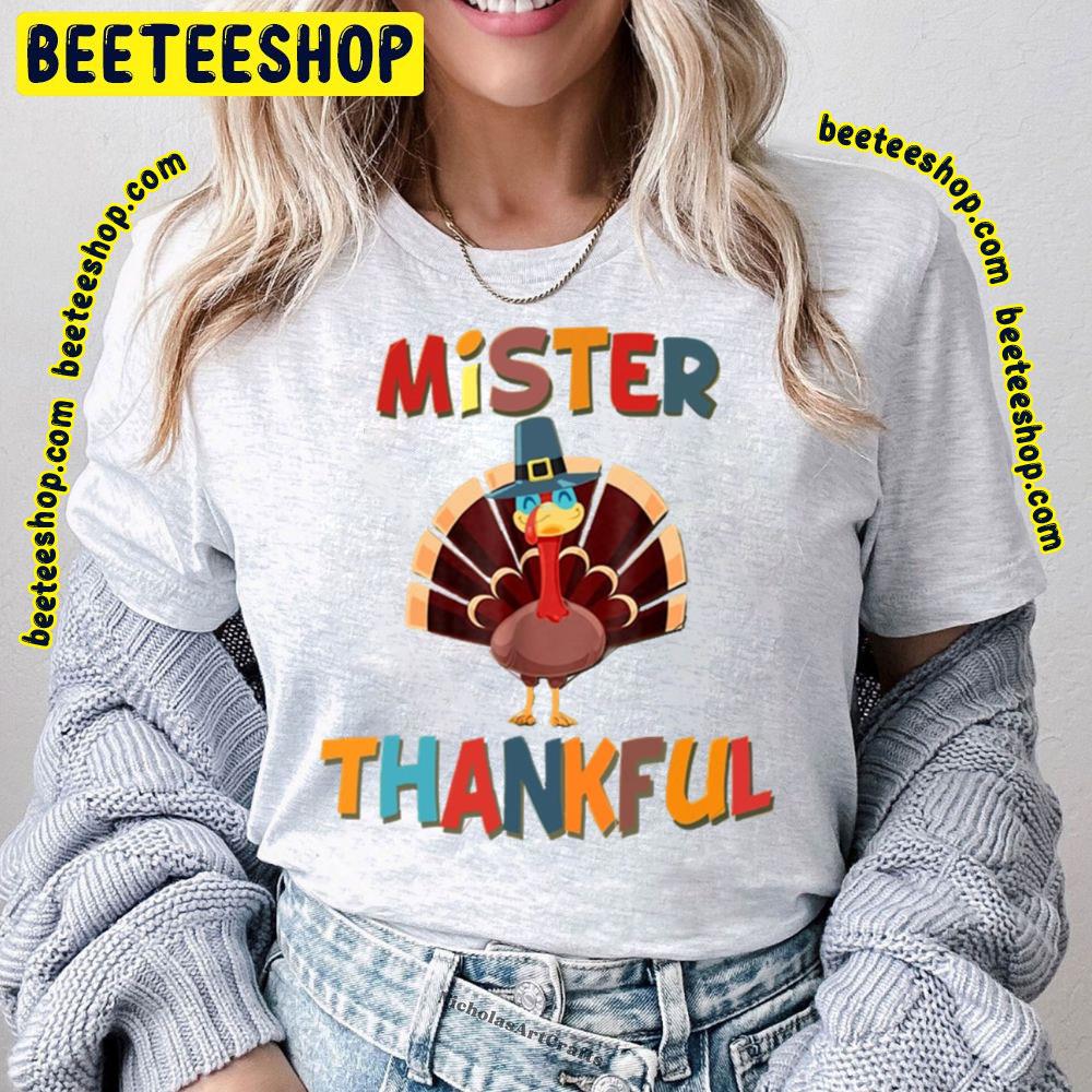 Cute Mister Thankful Turkey Trending Unisex T-Shirt Cute Mister Thankful Turkey Trending Unisex T-Shirt