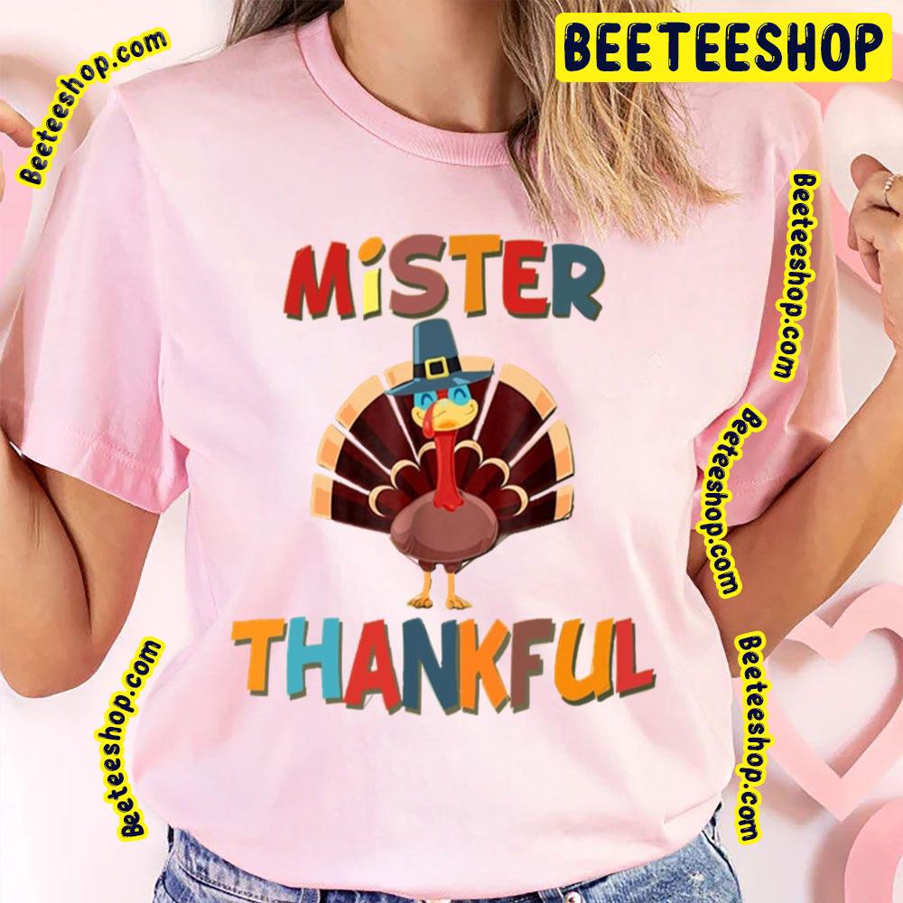 Cute Mister Thankful Turkey Trending Unisex T-Shirt Cute Mister Thankful Turkey Trending Unisex T-Shirt