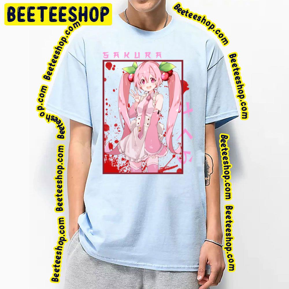 Cute Sakura Miku Vocaloid Trending Unisex T-Shirt Cute Sakura Miku Vocaloid Trending Unisex T-Shirt