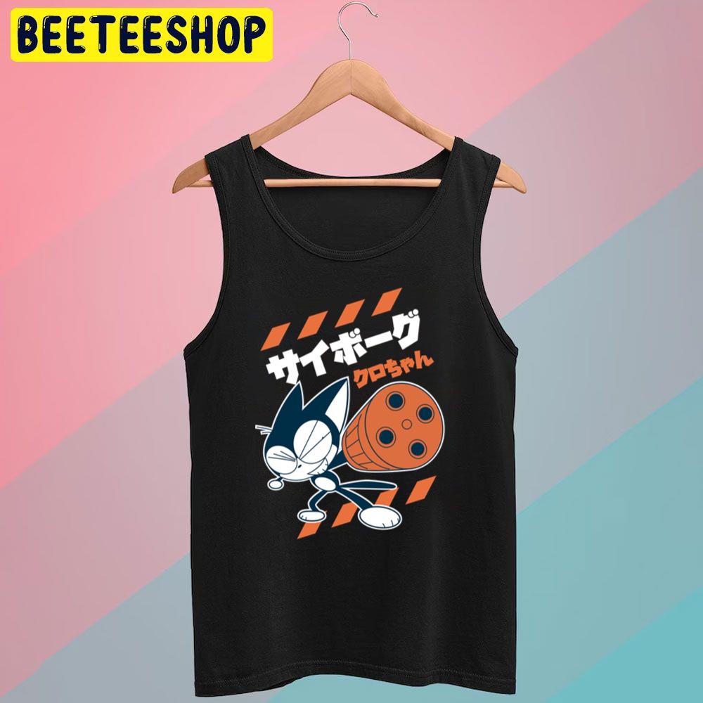 Cybercat Kurochan Robot Cat Kuro Trending Unisex T-Shirt Cybercat Kurochan Robot Cat Kuro Trending Unisex T-Shirt