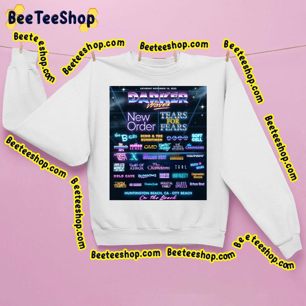 Darker Waves Fest 2023 Trending Unisex Sweatshirt Darker Waves Fest 2023 Trending Unisex Sweatshirt