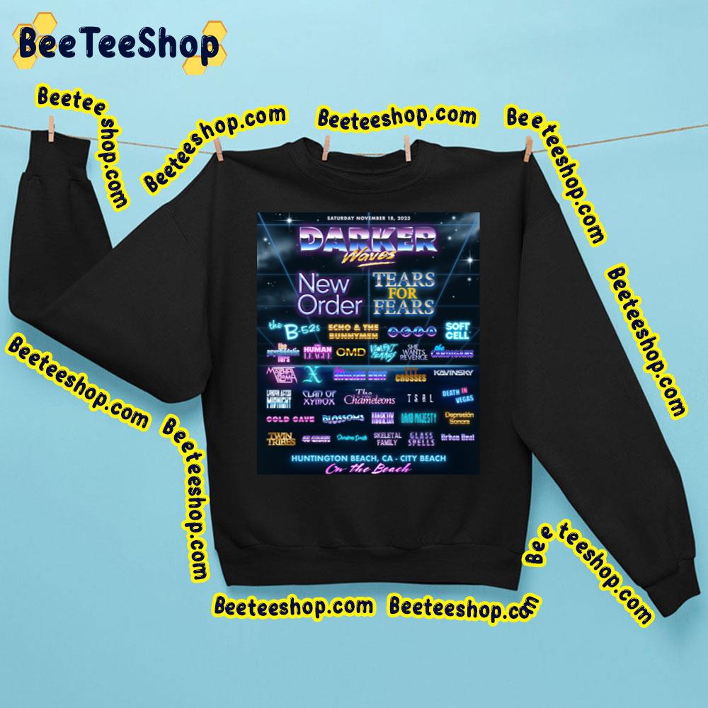 Darker Waves Fest 2023 Trending Unisex Sweatshirt Darker Waves Fest 2023 Trending Unisex Sweatshirt