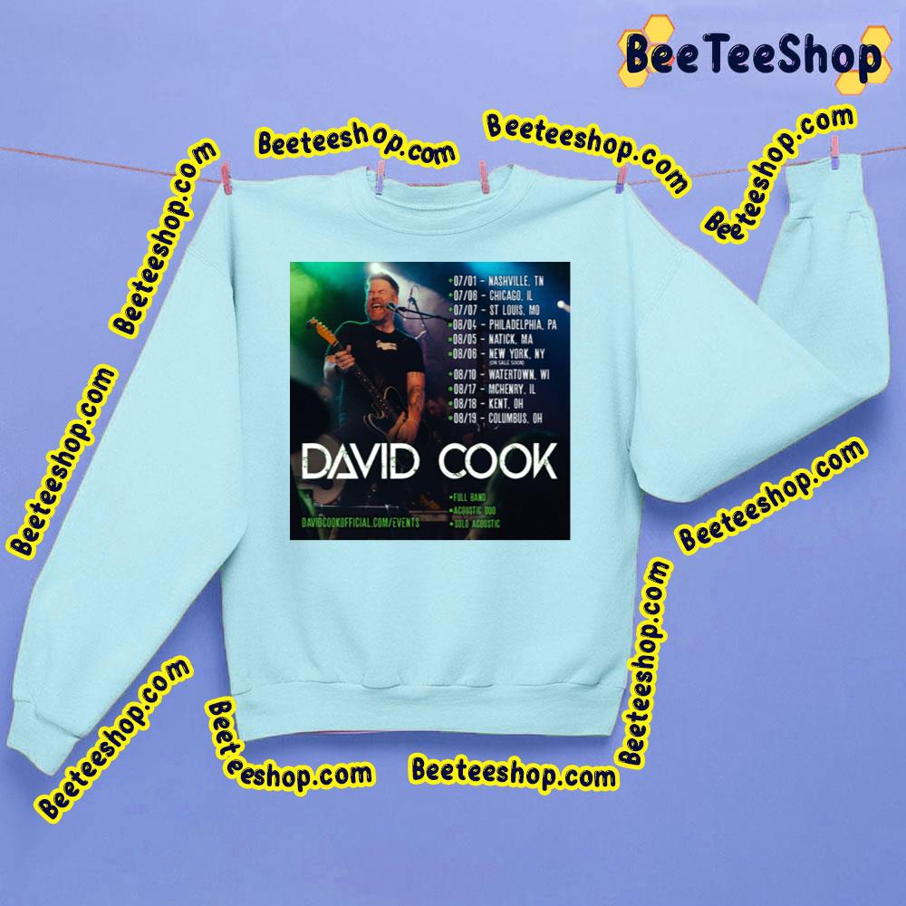 David Cook 2023 Trending Unisex T-Shirt David Cook 2023 Trending Unisex T-Shirt