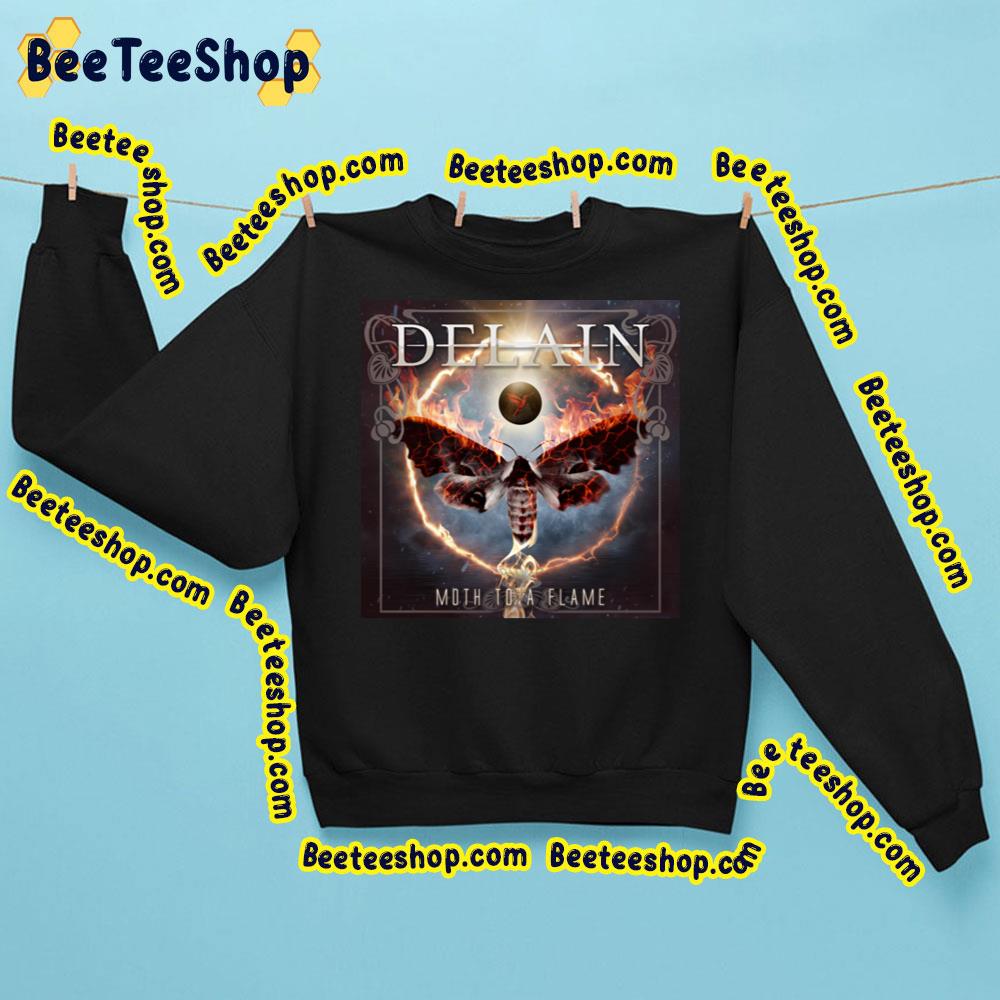 Delain New Single 2023 Moth To A Flame Trending Unisex Sweatshirt Delain New Single 2023 Moth To A Flame Trending Unisex Sweatshirt