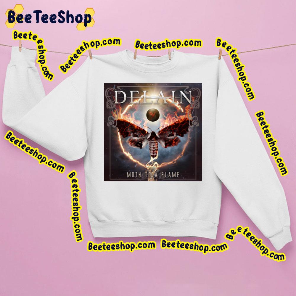 Delain New Single 2023 Moth To A Flame Trending Unisex Sweatshirt Delain New Single 2023 Moth To A Flame Trending Unisex Sweatshirt