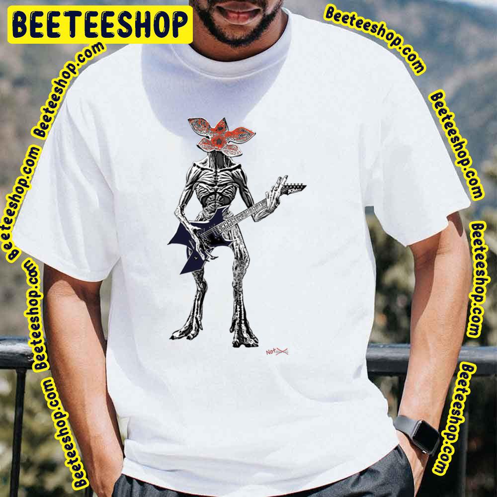 Demogorgon Rocks Stranger Things Trending Unisex T-Shirt Demogorgon Rocks Stranger Things Trending Unisex T-Shirt