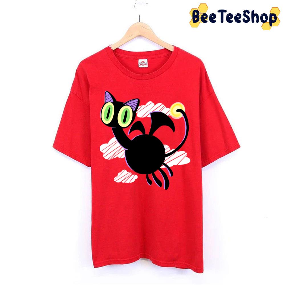 Devilman Crybaby Robot Cat Kuro Trending Unisex T-Shirt Devilman Crybaby Robot Cat Kuro Trending Unisex T-Shirt