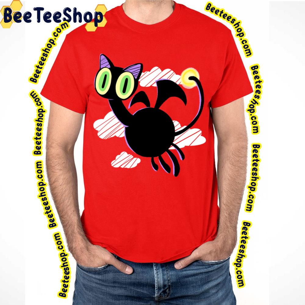 Devilman Crybaby Robot Cat Kuro Trending Unisex T-Shirt Devilman Crybaby Robot Cat Kuro Trending Unisex T-Shirt