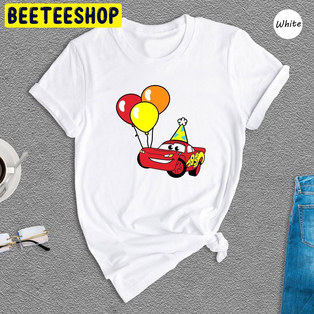 Disney Cars Birthday Mcqueen Trending Unisex T-Shirt Disney Cars Birthday Mcqueen Trending Unisex T-Shirt