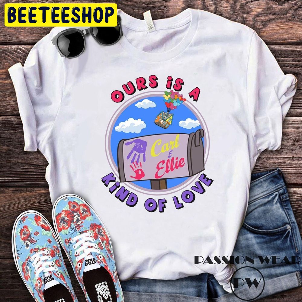 Disney Ellie Carl Up Ours Is A Kind Of Love Mailbox Trending Unisex T-Shirt Disney Ellie Carl Up Ours Is A Kind Of Love Mailbox Trending Unisex T-Shirt