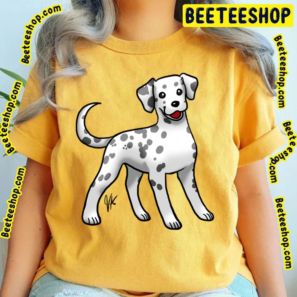 Dog 101 Dalmatian Speckled Trending Unisex T-Shirt Dog 101 Dalmatian Speckled Trending Unisex T-Shirt