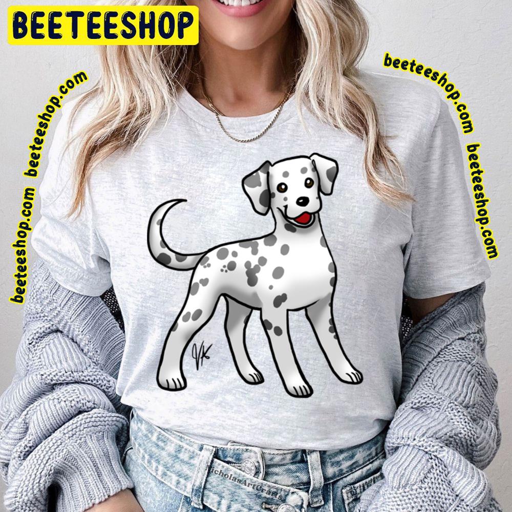 Dog 101 Dalmatian Speckled Trending Unisex T-Shirt Dog 101 Dalmatian Speckled Trending Unisex T-Shirt