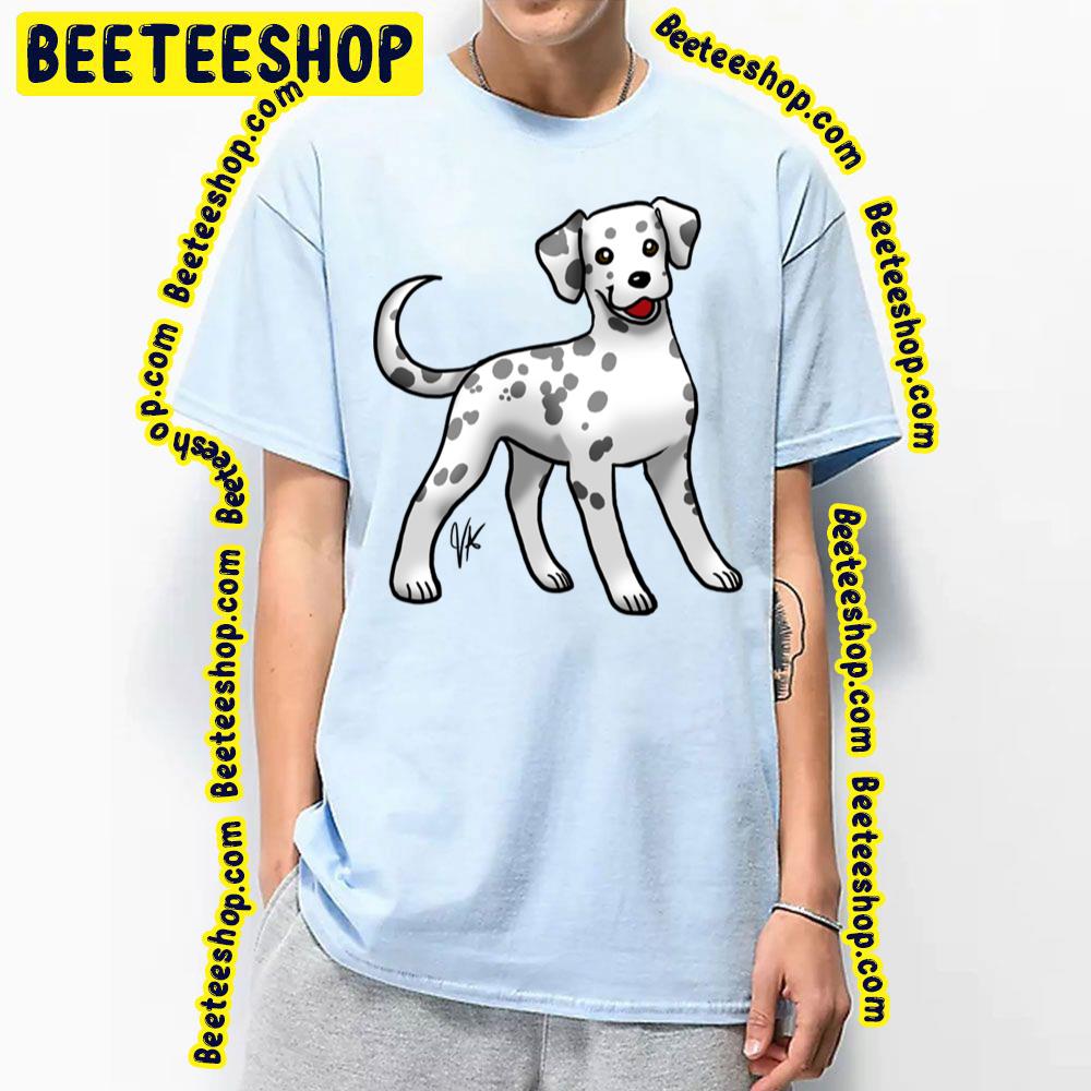 Dog 101 Dalmatian Speckled Trending Unisex T-Shirt Dog 101 Dalmatian Speckled Trending Unisex T-Shirt
