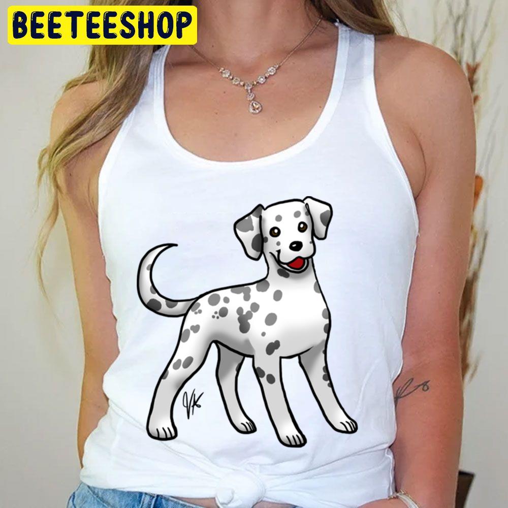 Dog 101 Dalmatian Speckled Trending Unisex T-Shirt Dog 101 Dalmatian Speckled Trending Unisex T-Shirt