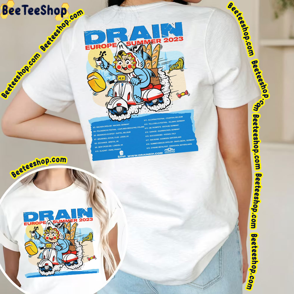 Dran Europe Summer 2023 Double Sided Trending Unisex T-Shirt Dran Europe Summer 2023 Double Sided Trending Unisex T-Shirt