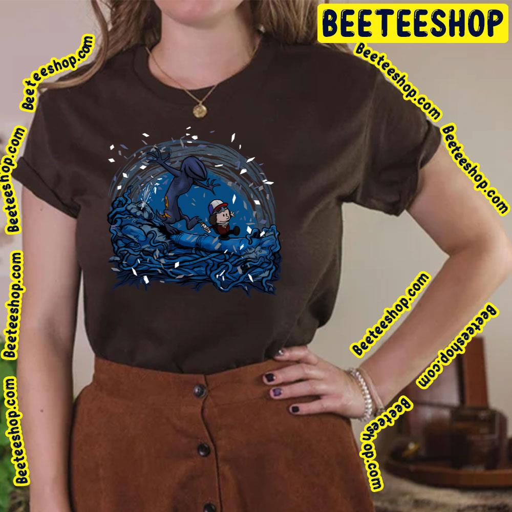 Dustin And Dart Demogorgon Stranger Things Trending Unisex T-Shirt Dustin And Dart Demogorgon Stranger Things Trending Unisex T-Shirt