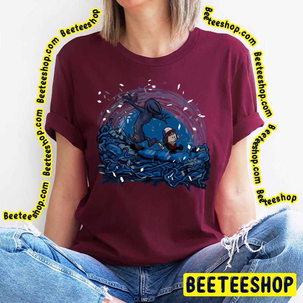 Dustin And Dart Demogorgon Stranger Things Trending Unisex T-Shirt Dustin And Dart Demogorgon Stranger Things Trending Unisex T-Shirt