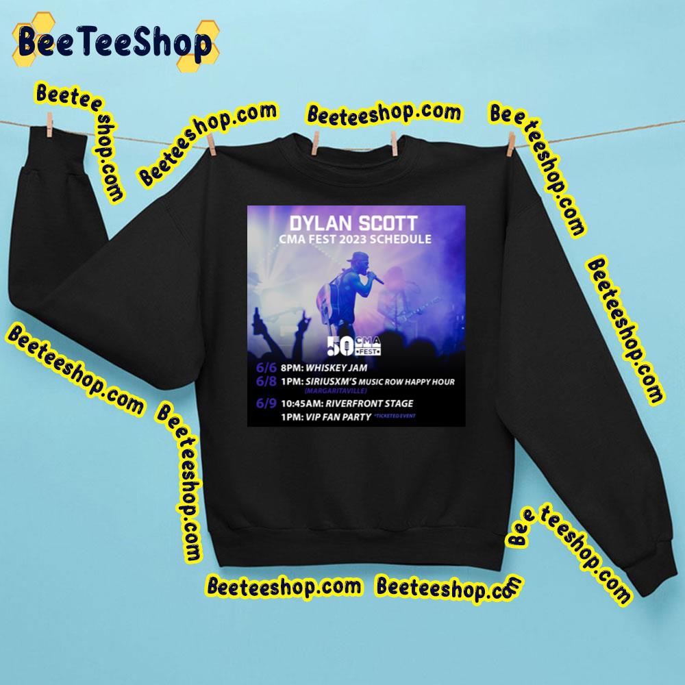 Dylan Scott Cma Fest 2023 June Trending Unisex Sweatshirt Dylan Scott Cma Fest 2023 June Trending Unisex Sweatshirt