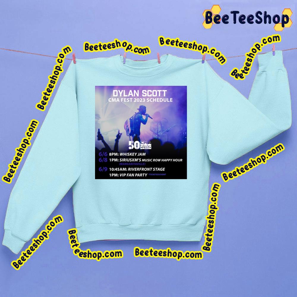 Dylan Scott Cma Fest 2023 June Trending Unisex Sweatshirt Dylan Scott Cma Fest 2023 June Trending Unisex Sweatshirt