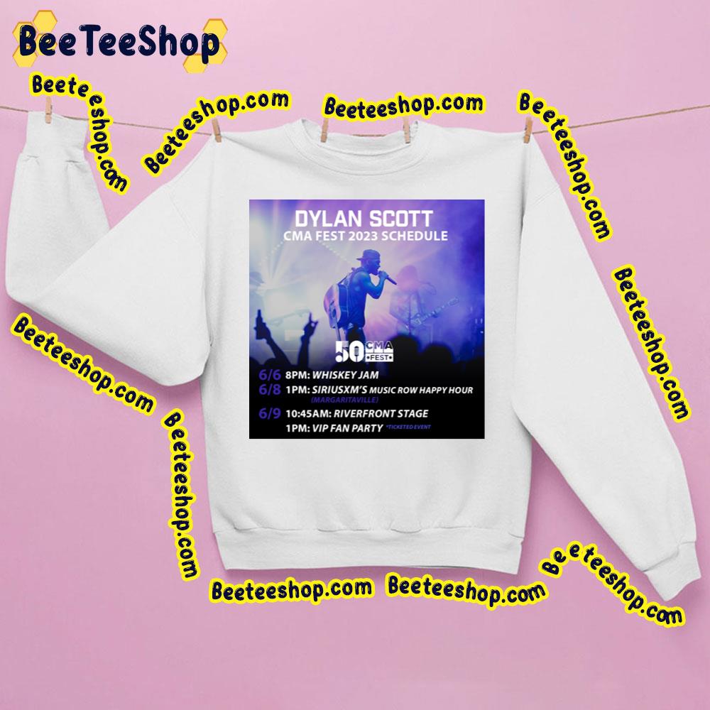 Dylan Scott Cma Fest 2023 June Trending Unisex Sweatshirt Dylan Scott Cma Fest 2023 June Trending Unisex Sweatshirt