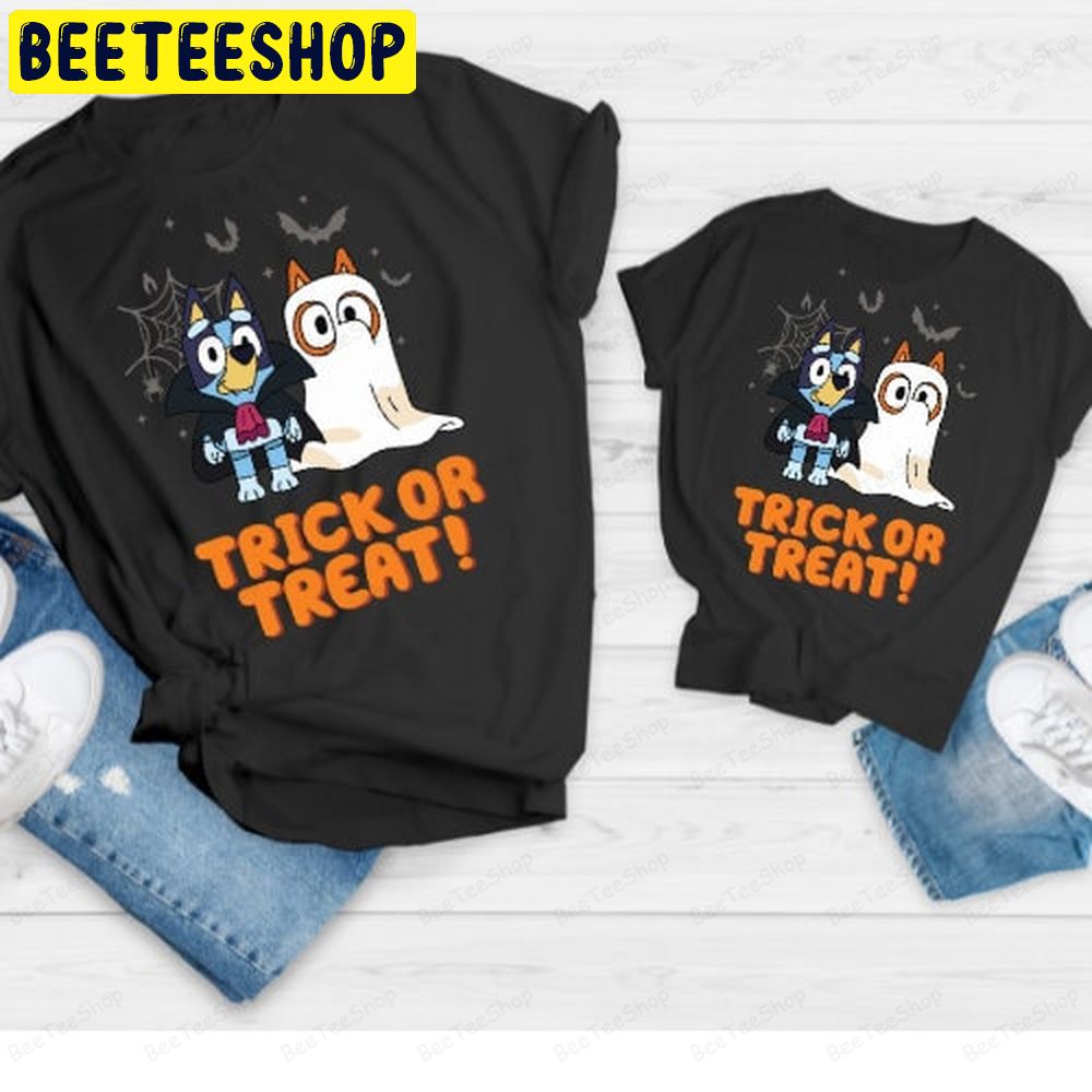 Family Halloween Trick Or Treat Spooky Season Trending Unisex T-Shirt Family Halloween Trick Or Treat Spooky Season Trending Unisex T-Shirt