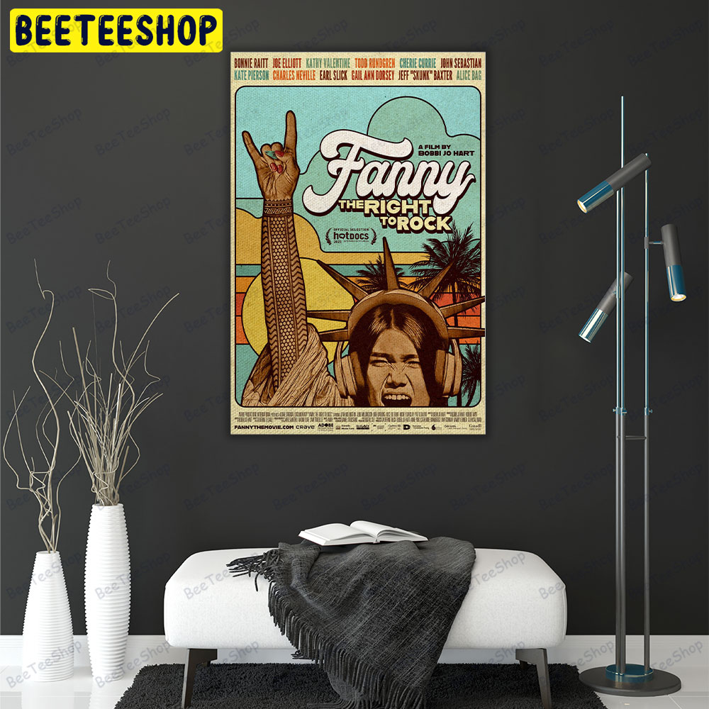 Fanny The Right To Rock Bonnie Raitt Joe Elliott Movie Portrait Canvas Fanny The Right To Rock Bonnie Raitt Joe Elliott Movie Portrait Canvas