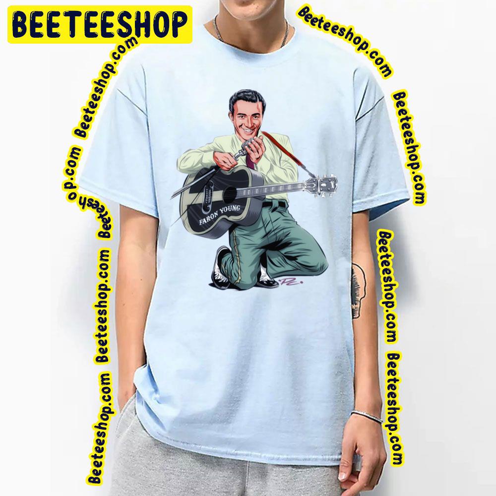 Faron Young An Illustration By Paul Cemmick Trending Unisex T-Shirt Faron Young An Illustration By Paul Cemmick Trending Unisex T-Shirt