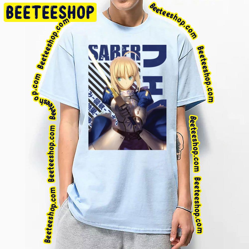 Fate Saber Sakura Gari Trending Unisex T-Shirt Fate Saber Sakura Gari Trending Unisex T-Shirt