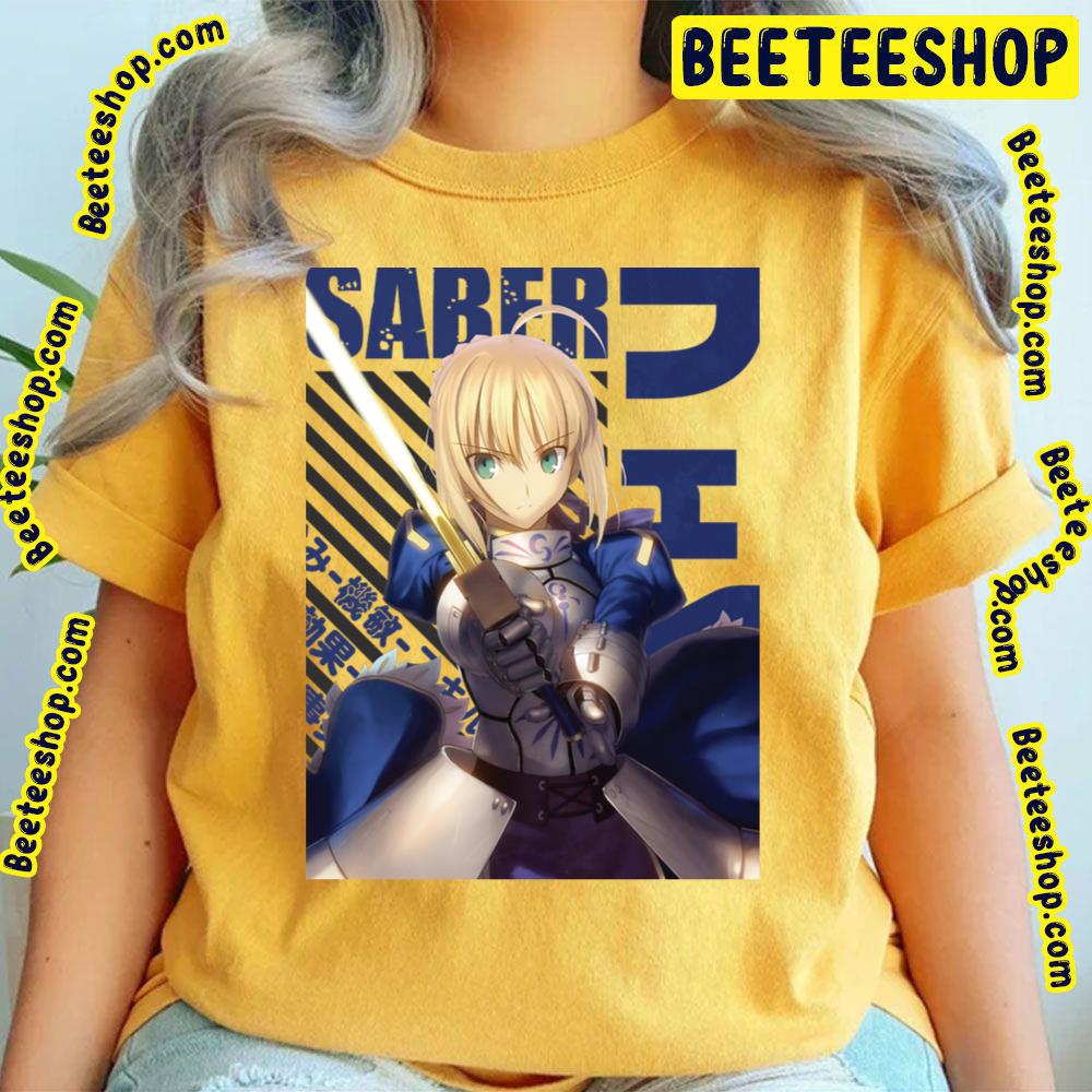 Fate Saber Sakura Gari Trending Unisex T-Shirt Fate Saber Sakura Gari Trending Unisex T-Shirt