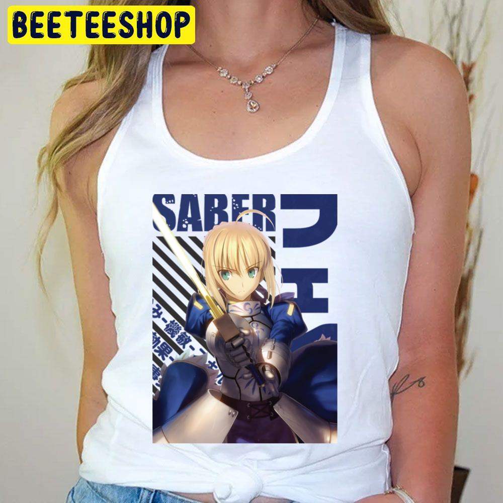 Fate Saber Sakura Gari Trending Unisex T-Shirt Fate Saber Sakura Gari Trending Unisex T-Shirt
