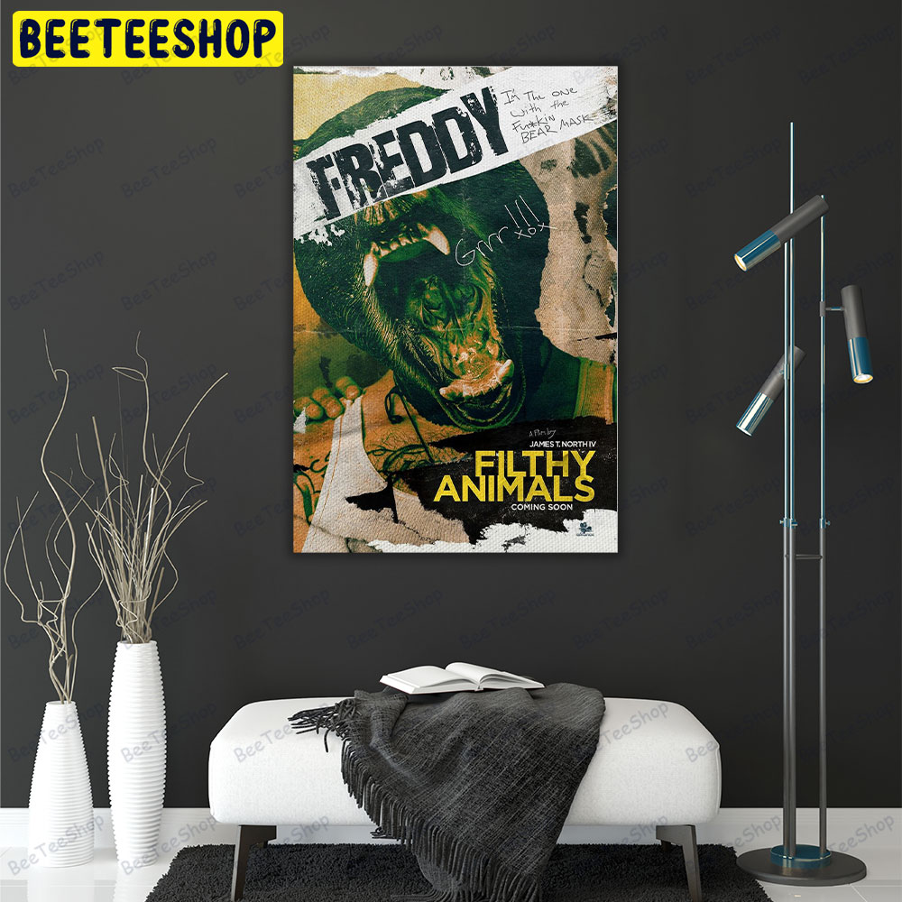 Filthy Animals Freddy Movie Portrait Canvas Filthy Animals Freddy Movie Portrait Canvas
